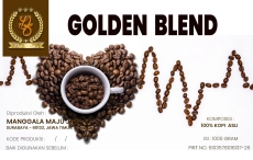 Roast Bean Arabika per 1kg Golden Blend 1 kg 1 golden_blend_1kg